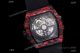 Super Clone Hublot Spirit of Big Bang Carbon Fiber Watch Red Magic Rubber Strap (7)_th.jpg